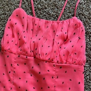 Pink/red summer dress